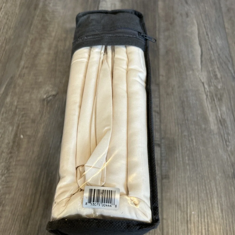 DENVER MATTRESS RV CAMPER MICROFIBER KING SHEET SET 343519 IVORY 76